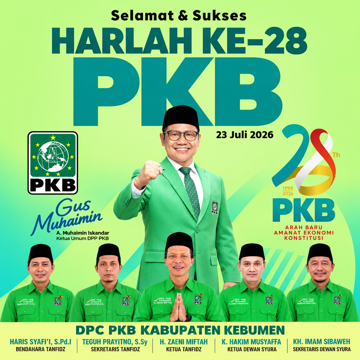 Harlah PKB - DPC kebumen Harlah PKB - DPC kebumen