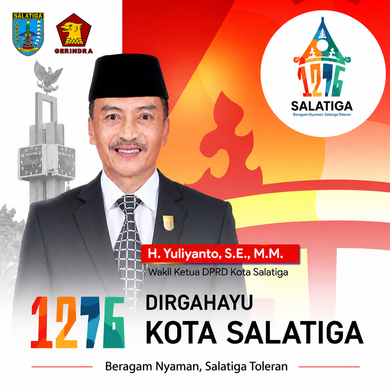 HUT salatiga - wakil drpd salatiga