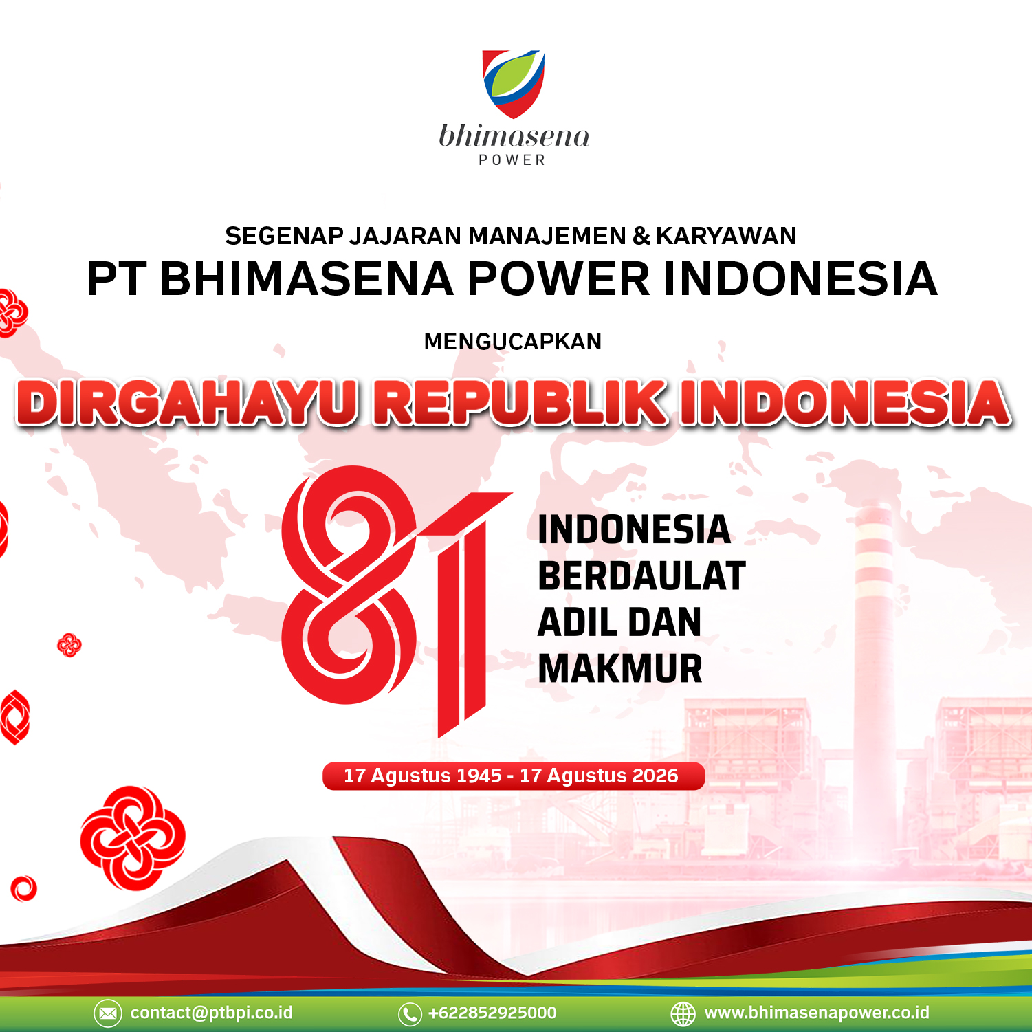 HUT RI - Bhimasena Batang
