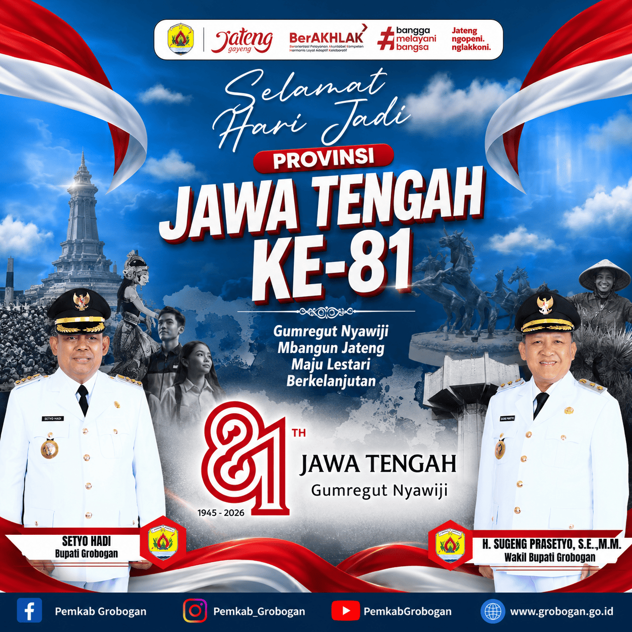 HUT Jateng - Pemkab Grobogan