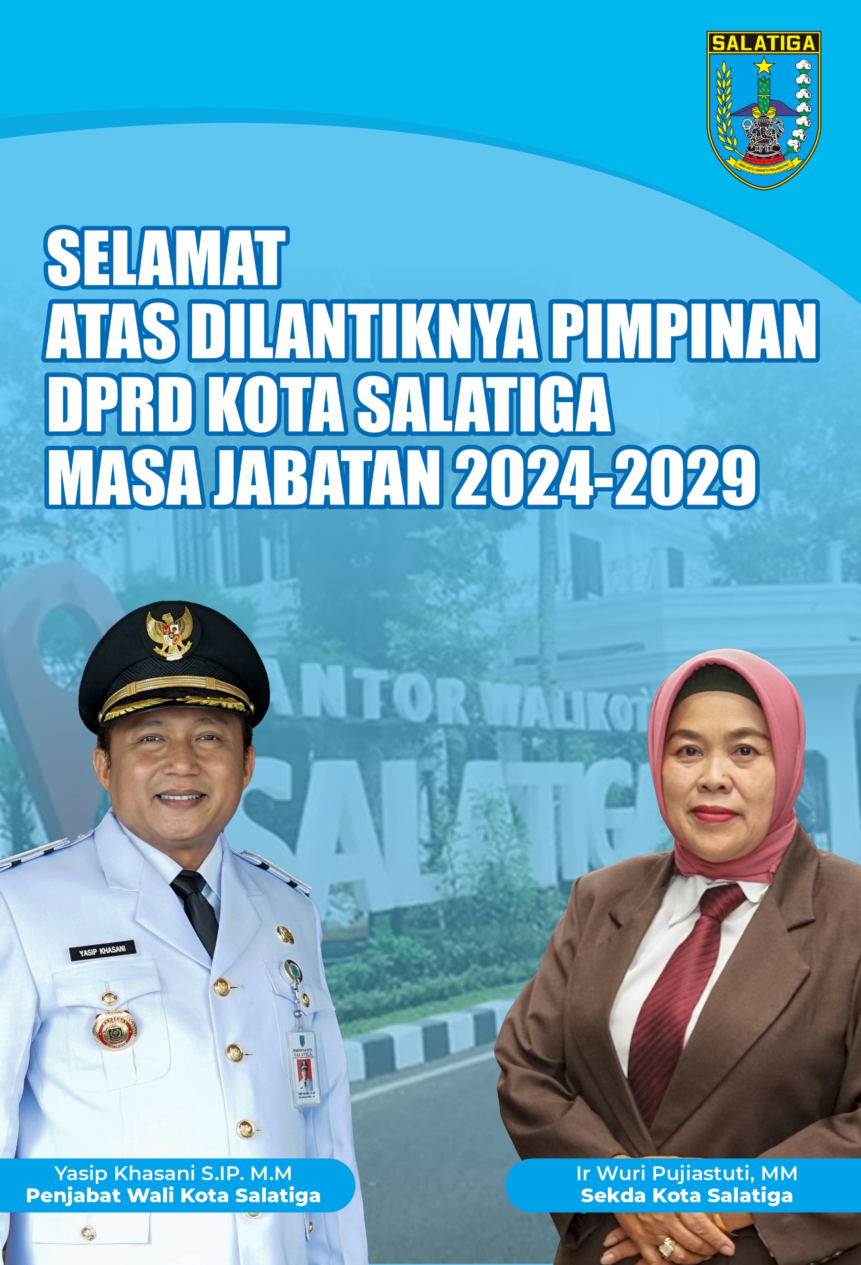 Dilantik pimpinan dprd pemkot salatiga