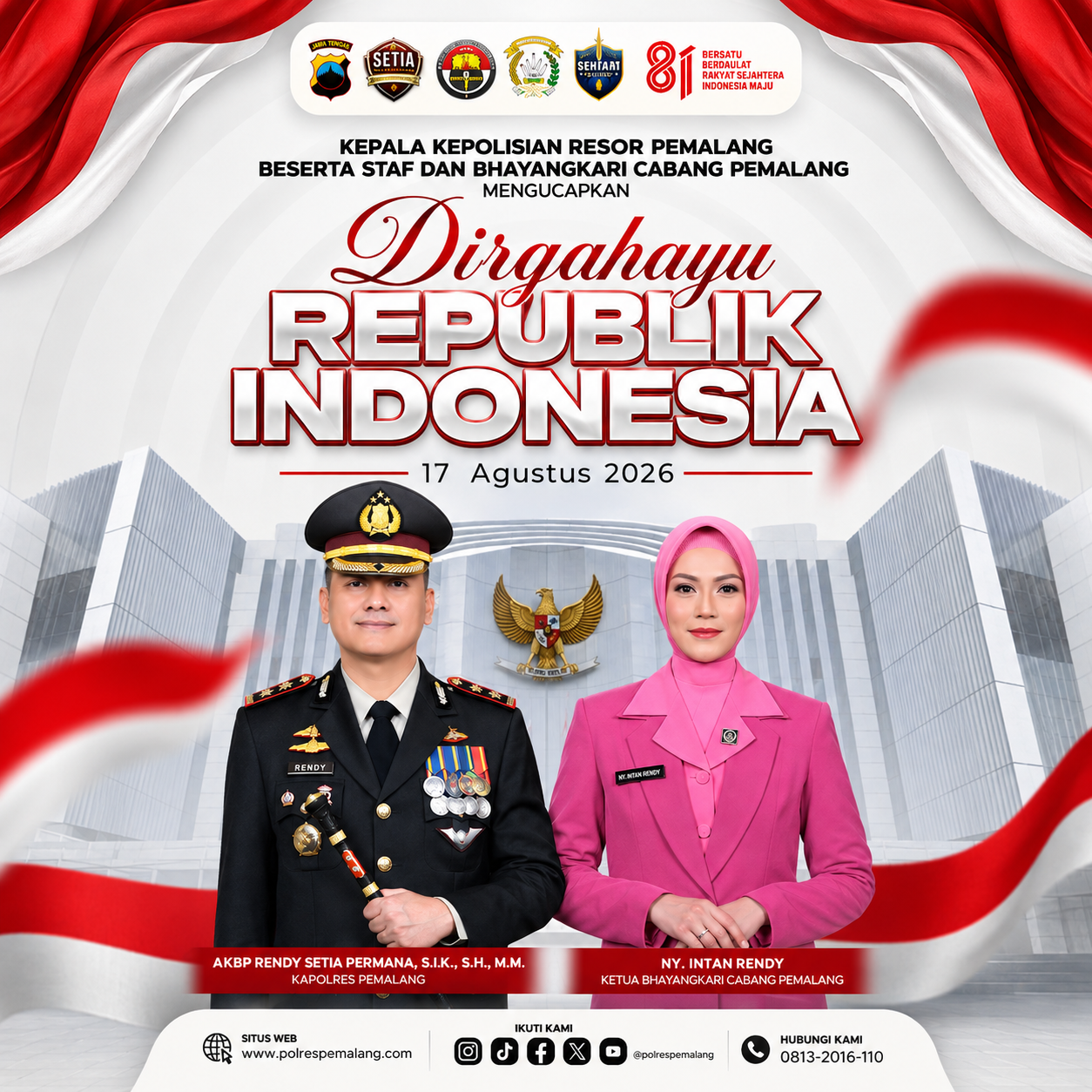 HUT RI - polres pemalang