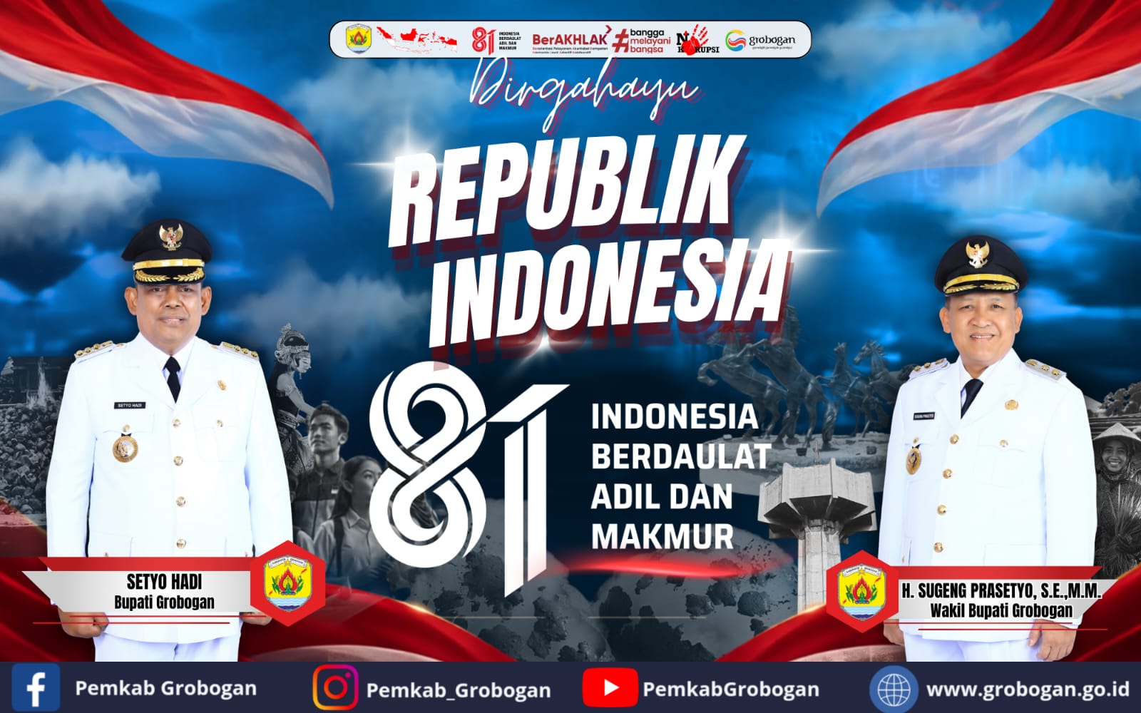 HUT RI - pemkab grobogan
