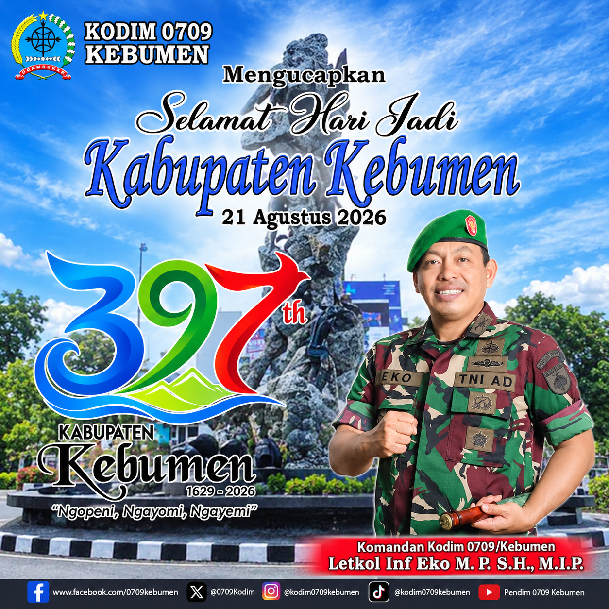 HUT Kebumen - Kodim 0709 kebumen