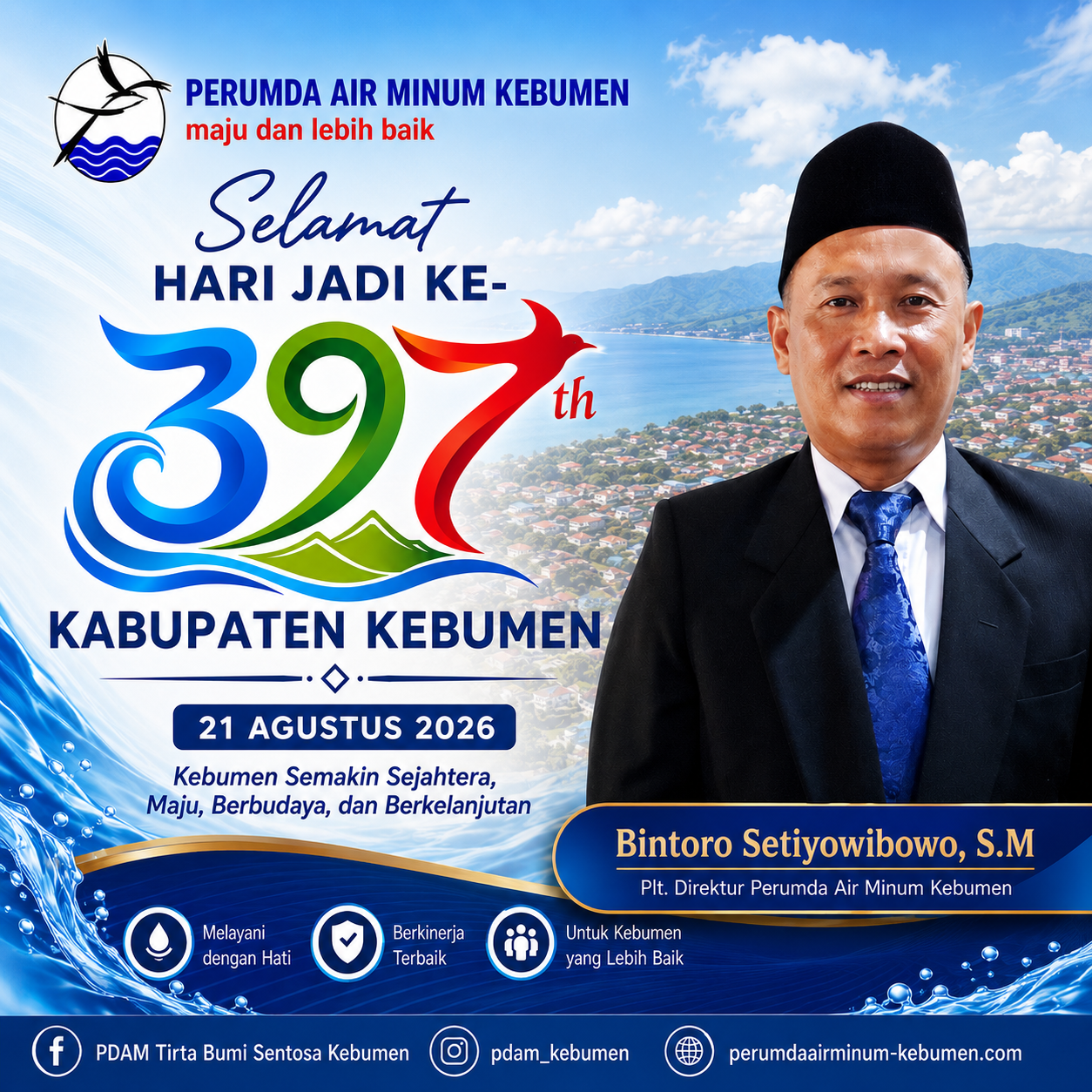 HUT Kebumen - perumda kebumen HUT Kebumen - perumda kebumen