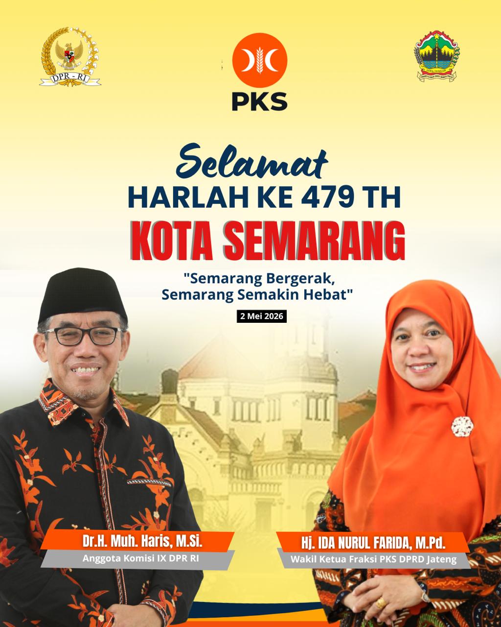 HUT Semarang - pks dpr ri