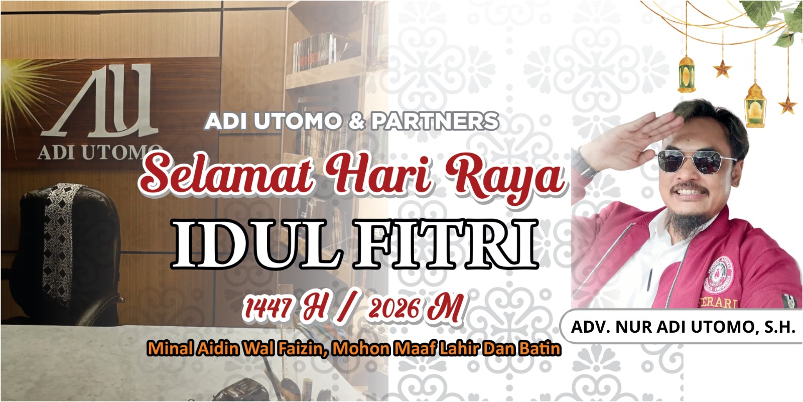 Ucapan idul fitri - adi utomo