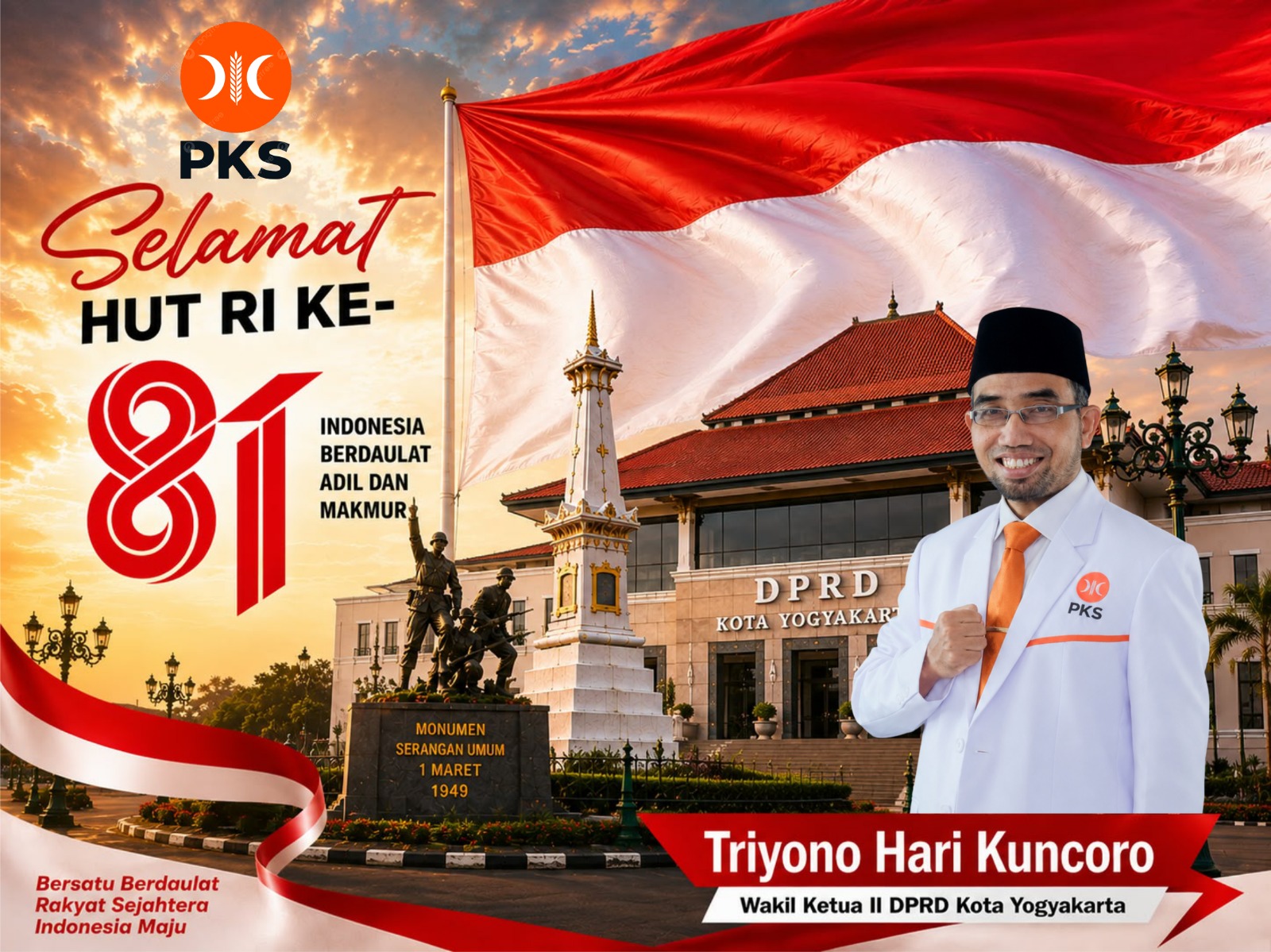 HUT RI - DPRD kota yogyakarta