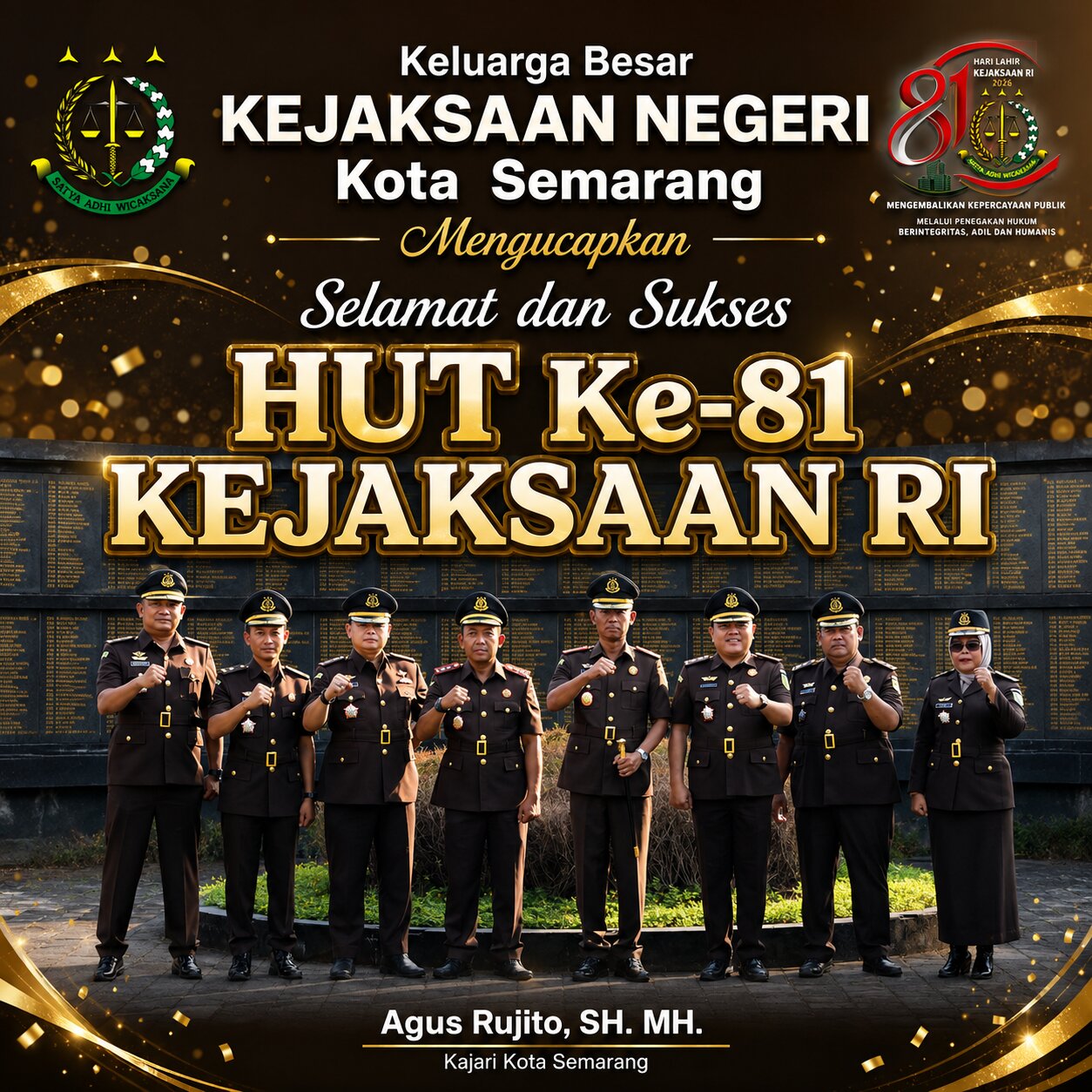 HUT Kejaksaan - kejari kota semarang HUT Kejaksaan - kejari kota semarang
