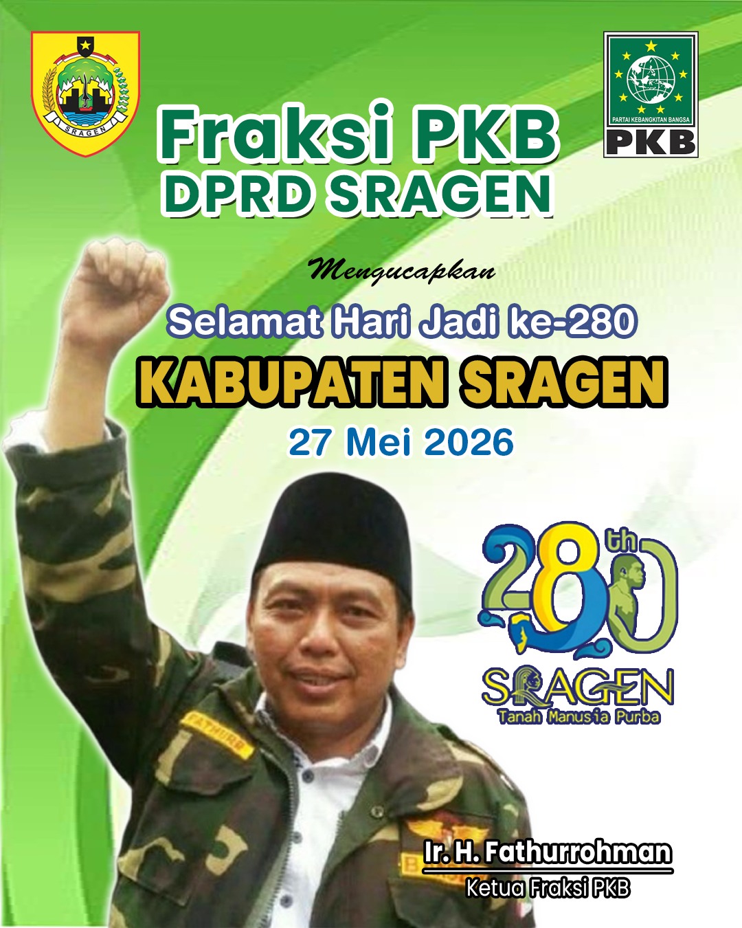 HUT sragen - dprd sragen (pkb)