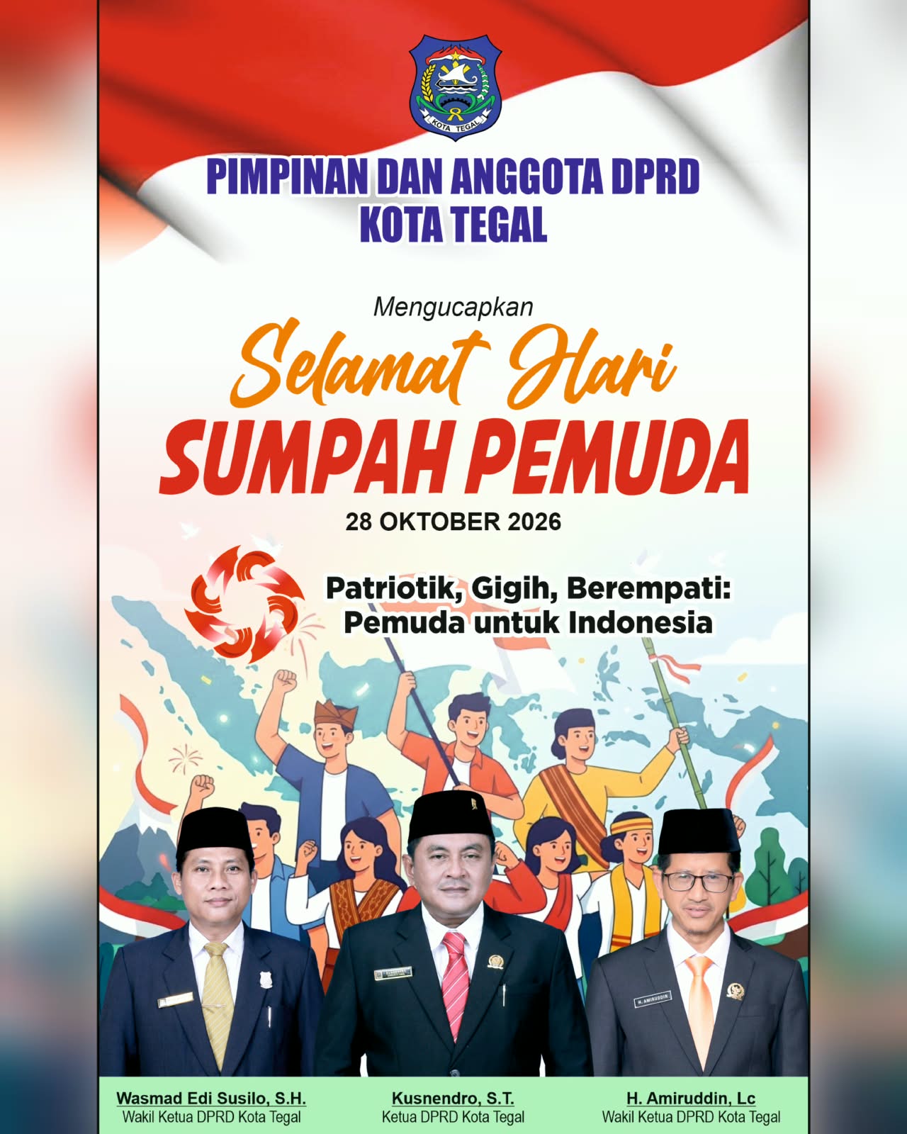 Hari sumpah pemuda - dprd kota tegal