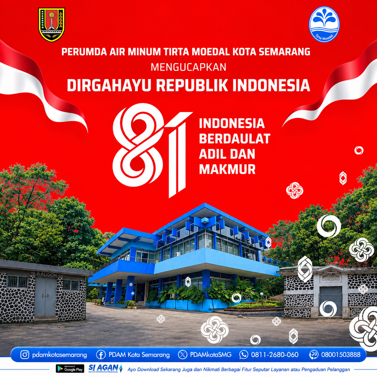 HUT RI - PDAM Semarang