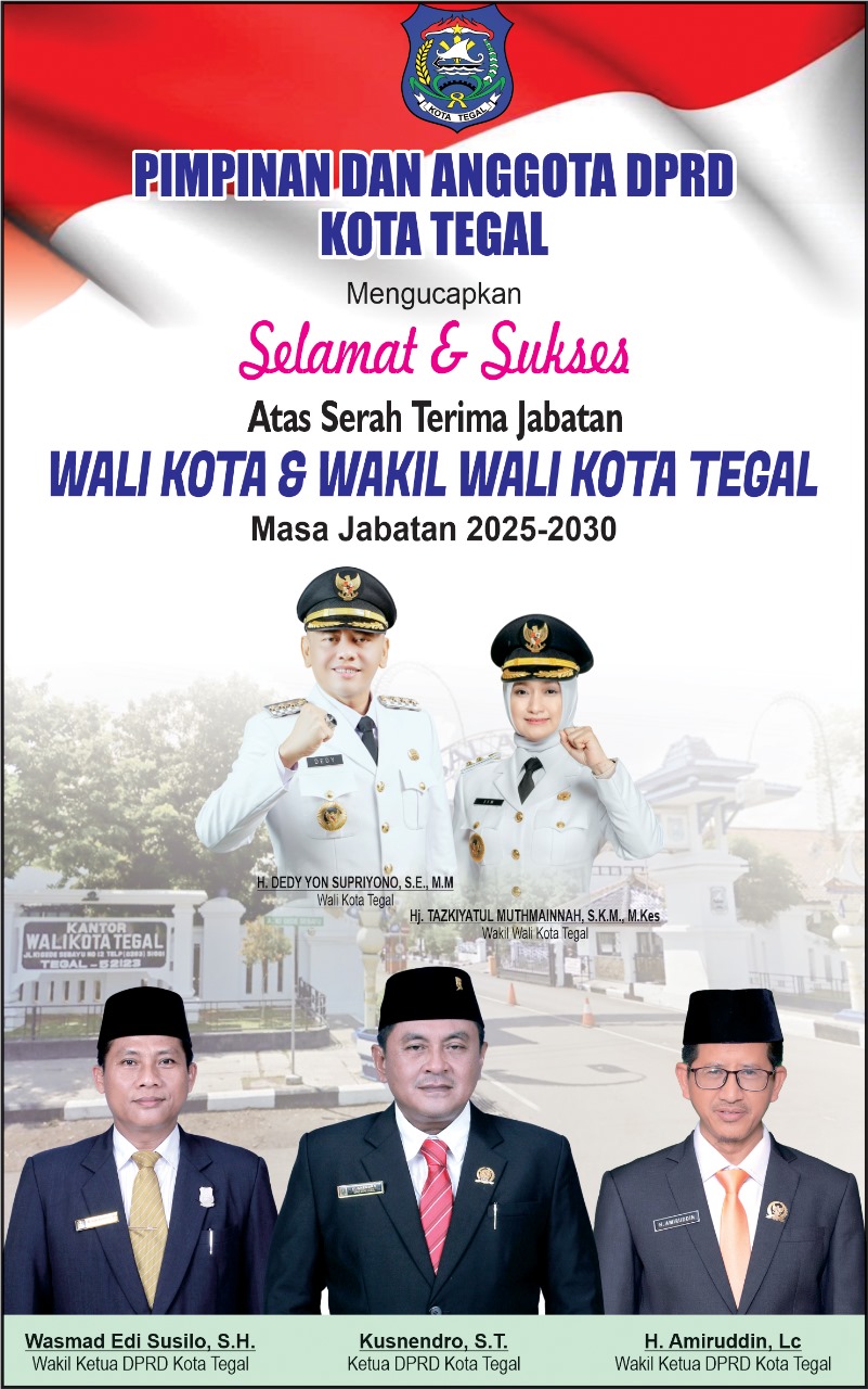 Serah jabatan walikota tegal