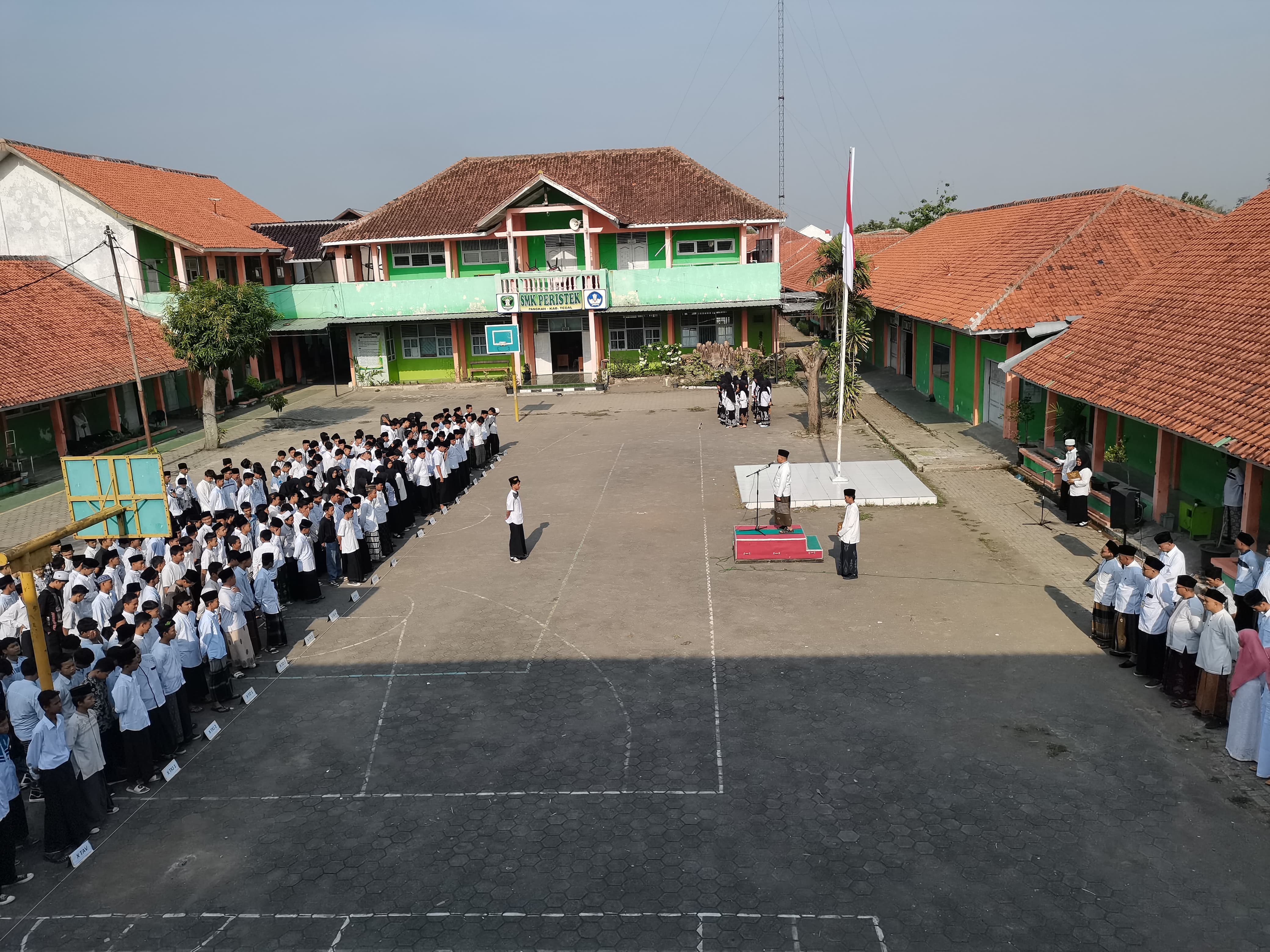 SMK Peristek Pangkah Kabupaten Tegal Peringati Hari Santri