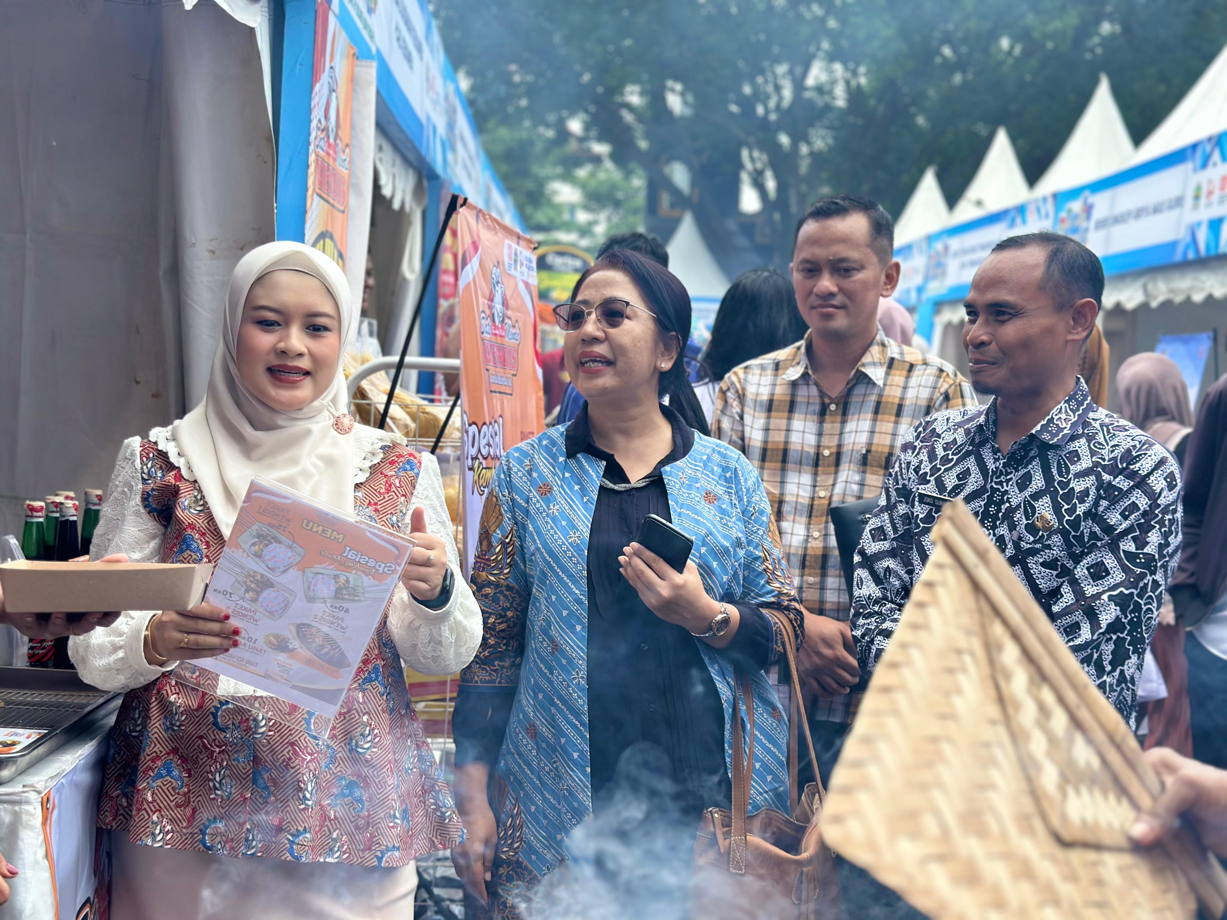 Disporapar Kabupaten Tegal Ambil  Bagian Festival Jamu  dan Kuliner Jawa Tengah 2025