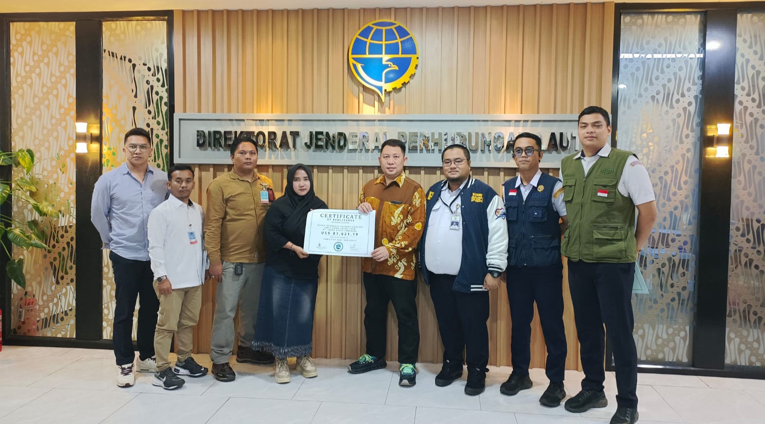 Ahli Waris ABK Korban Kapal Terbakar di Korea Terima Asuransi Rp1,3 Miliar