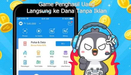 7 Game Penghasil Uang Langsung ke DANA Tanpa Iklan di 2025