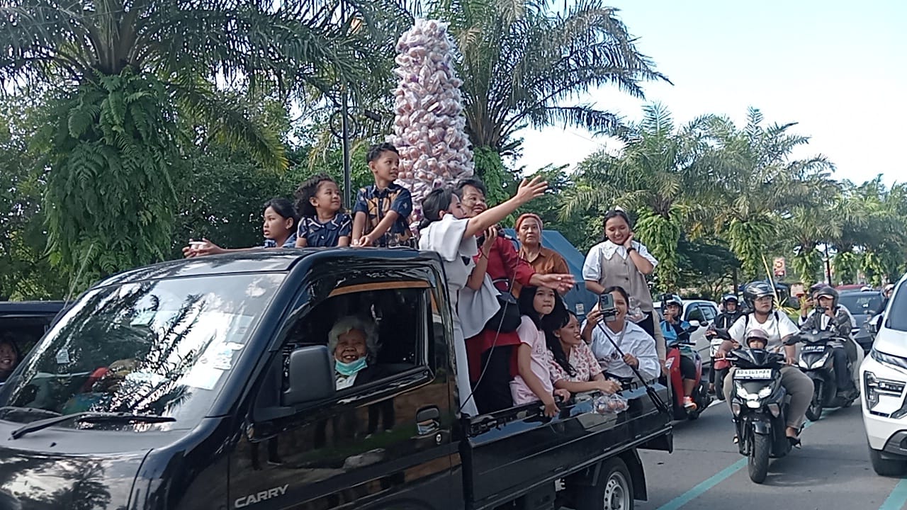 2.026 Telur Paskah Dibagikan Komunitas Jemaat Gereja di Boyolali