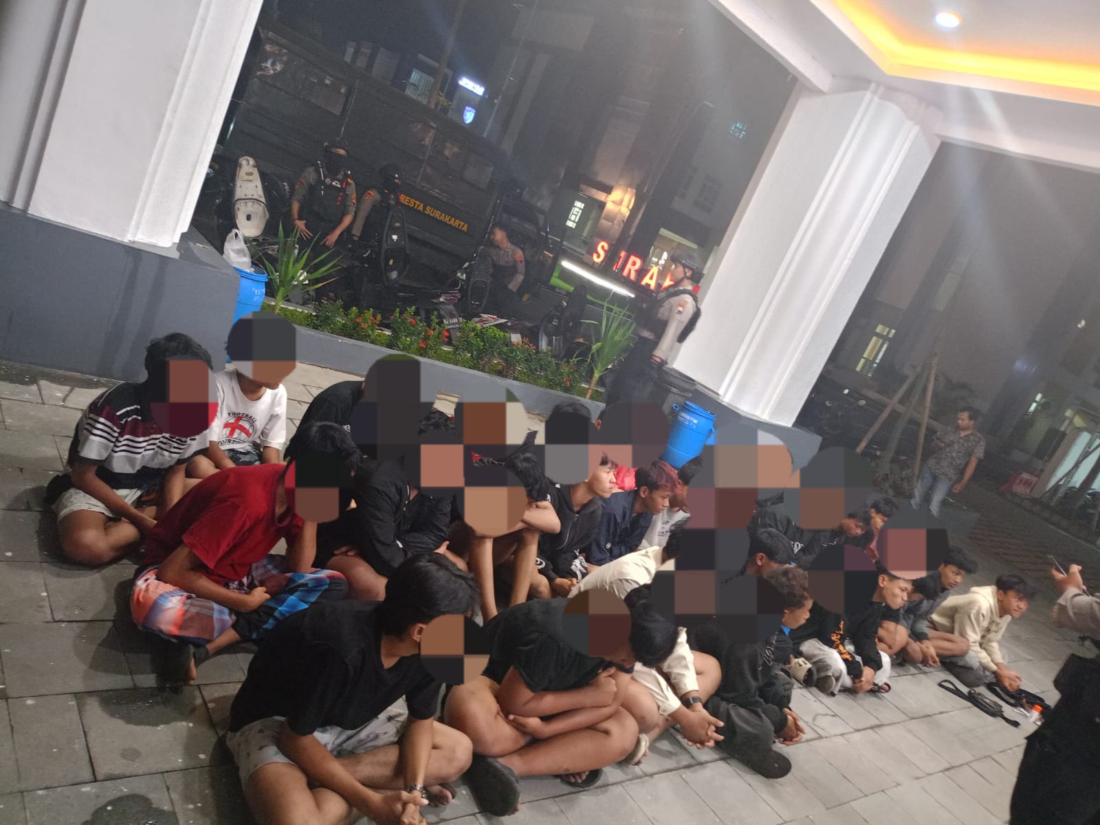Lagi-lagi Aksi Perang Sarung, 32 Remaja Kembali Diciduk Polresta Solo