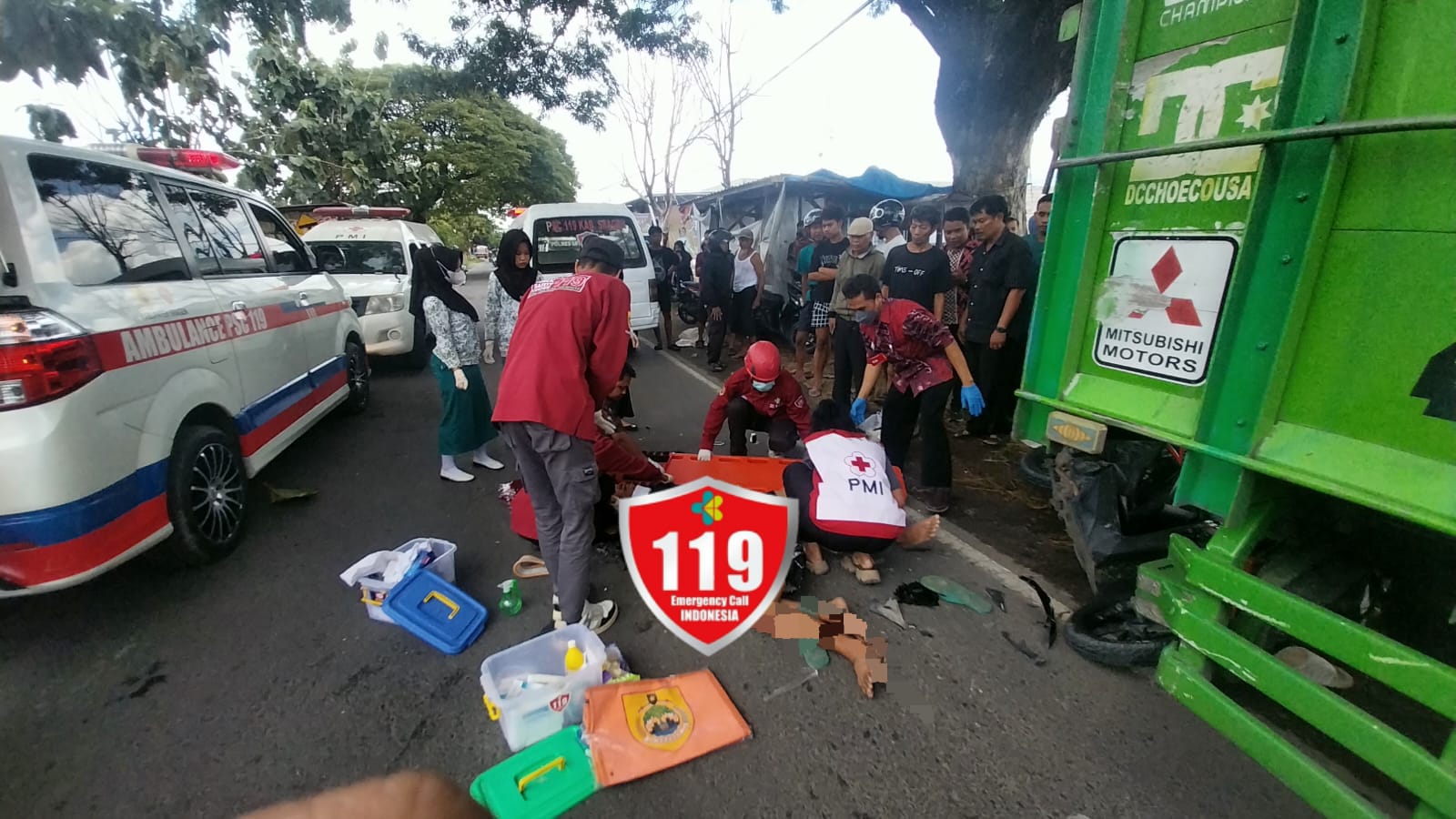 Pelajar Terlibat Lakalantas di Sambungmacan, Satu MD dan Satu Kritis