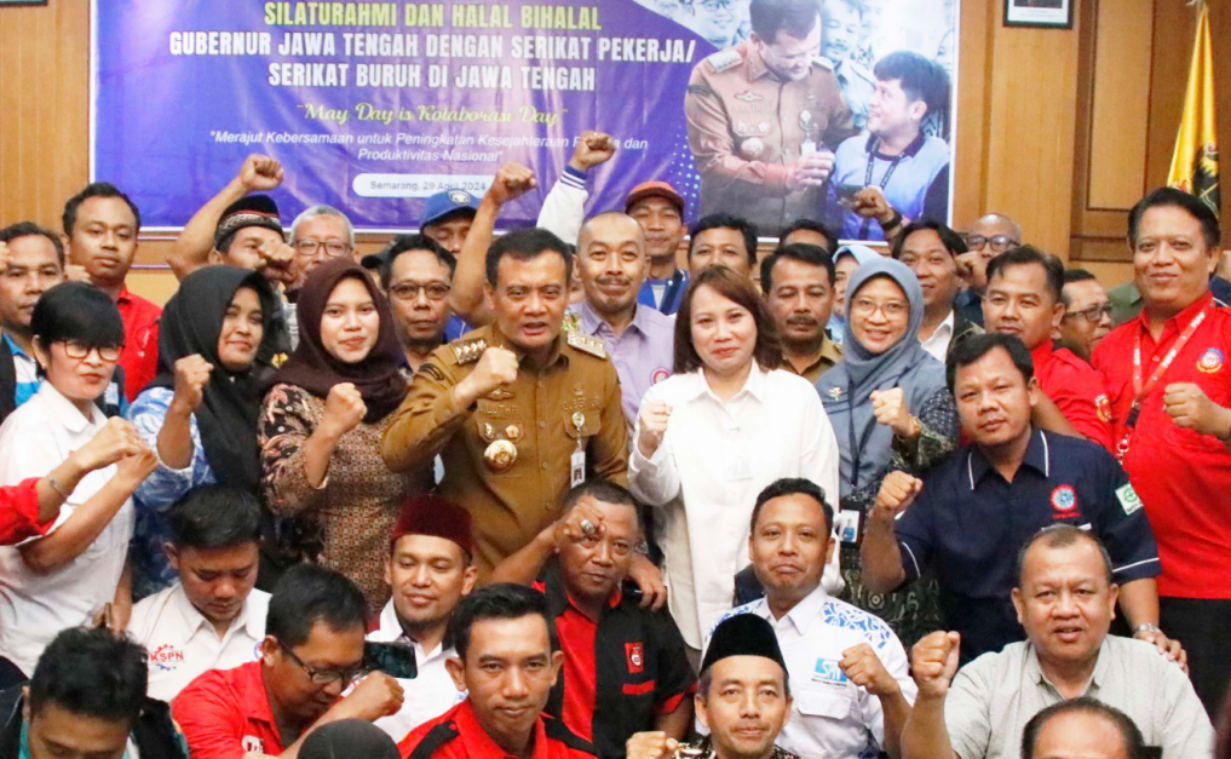May Day, Gubernur Luthfi: Buruh Adalah Aset, Bukan Sekadar Alat Produksi
