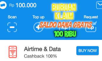 Saldo DANA Gratis Rp100 Ribu Tanpa Aplikasi Tambahan, Cuma Lakuin Trik Ini!