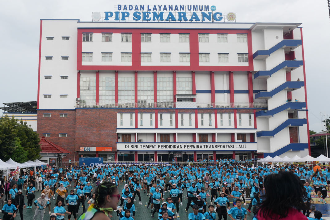 1.600 Peserta Ramaikan Run Wave 2026, Puncak Dies Natalis ke-75 PIP Semarang