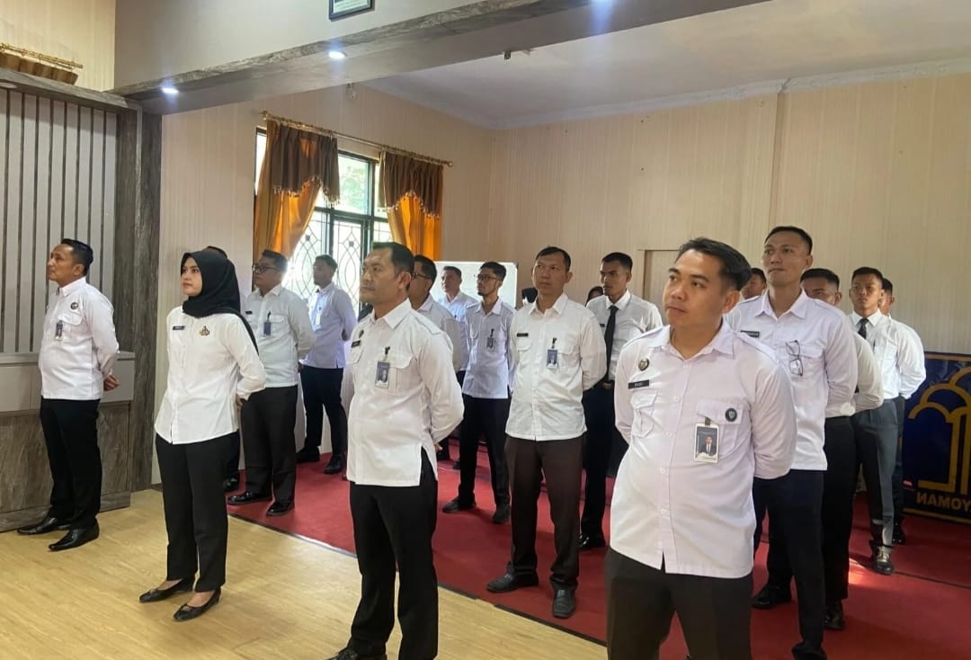 Lapas Slawi Ikuti Apel Virtual