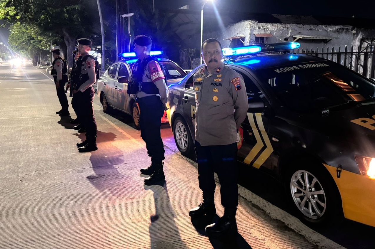 Patroli 24 Jam, Polres Tegal Kota Pastikan Natal Aman hingga Tahun Baru
