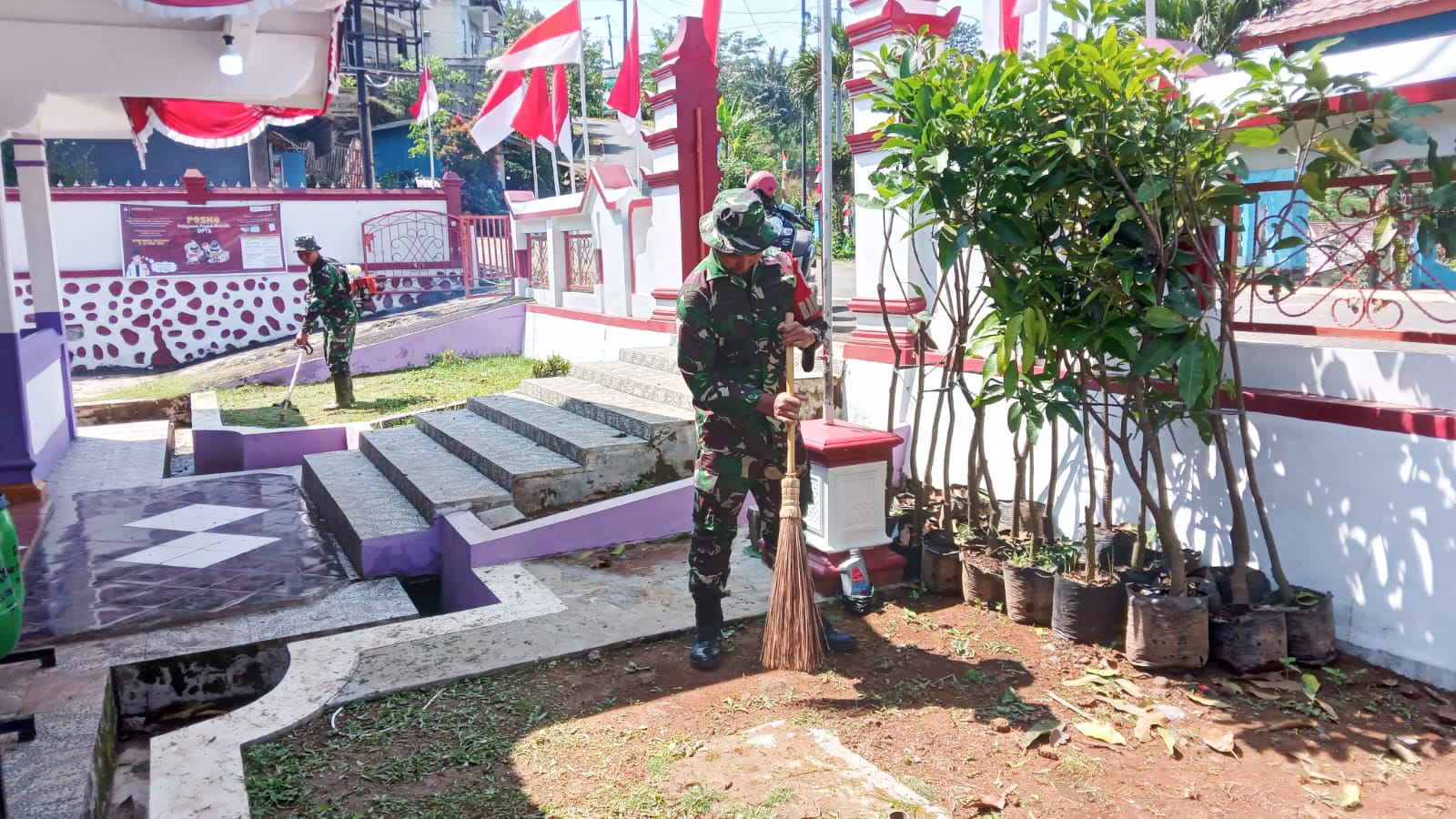 Jelang Penutupan, Satgas TMMD Kodim Pemalang Berbenah