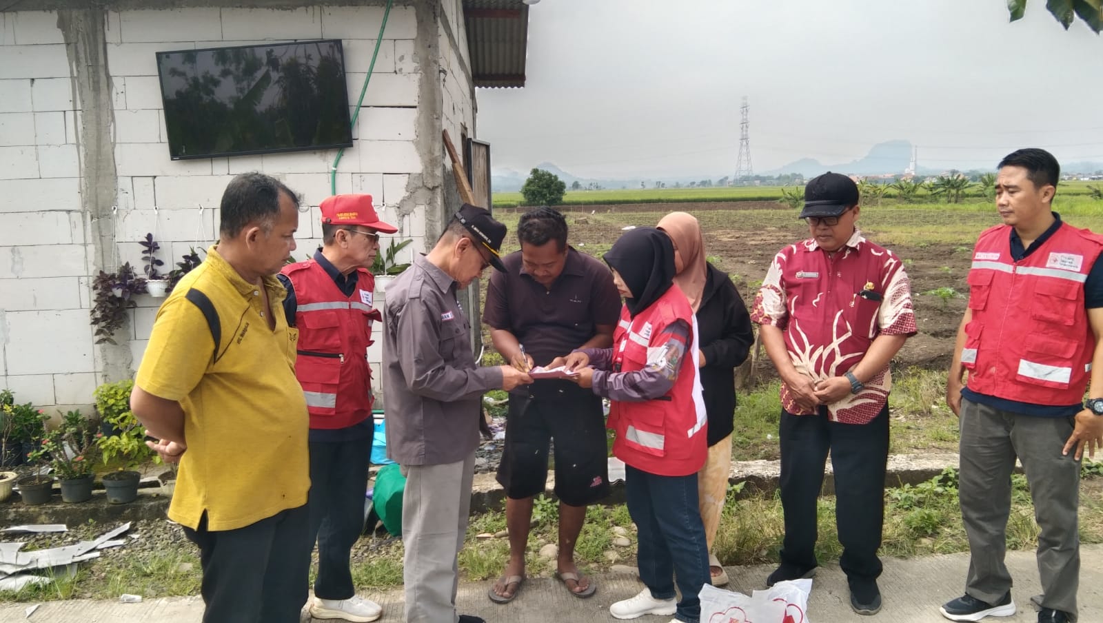 Puting Beliung Terjang Warureja Tegal, Belasan Rumah Warga Rusak