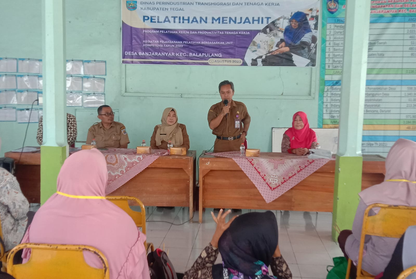 Tingkatkan Ketrampilan Warga, Perintransnaker Kabupaten Tegal Gulirkan Pelatihan Berdasarkan Unit Kompetensi