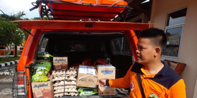 BPBD Kabupaten Tegal Dirikan Dapur Umum untuk Korban Banjir