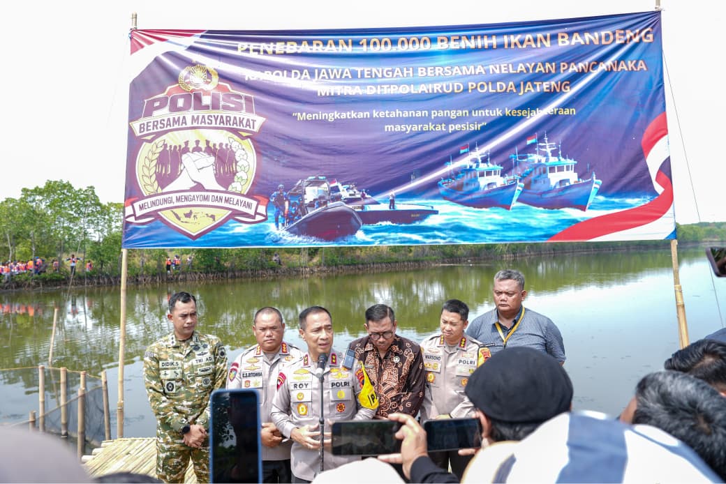 Cegah Transaksi Narkoba Lewat Laut, Polda Jateng Gandeng Nelayan Batang