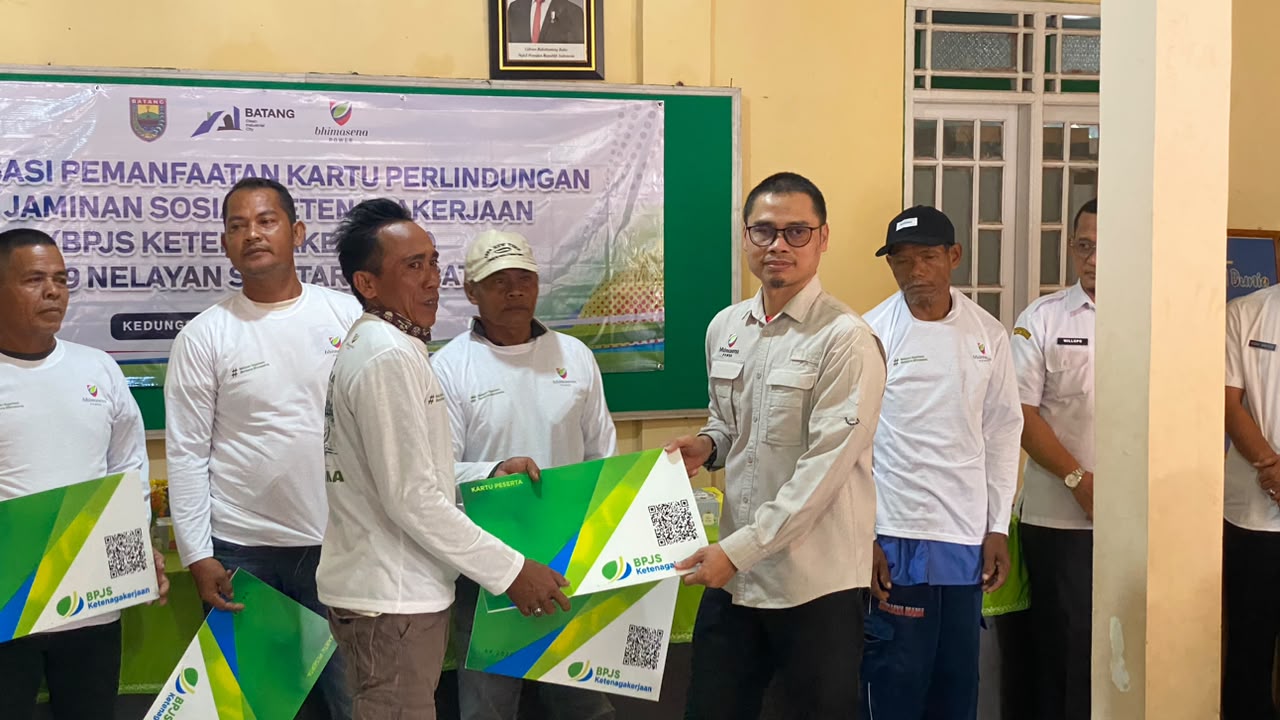 Berisiko Tinggi, 149 Nelayan Pesisir Batang Dapat Perlindungan Sosial