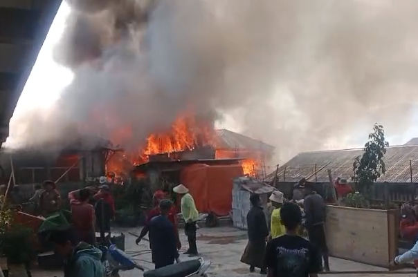 11 Rumah di Wonosobo Ludes Terbakar, Satu Warga Terluka 