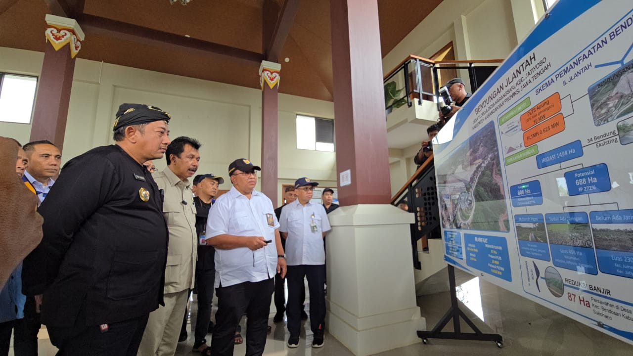 Bendungan Jlantah Siap Topang Swasembada Pangan, Anggota DPR RI Dorong Realisasi Anggaran 2026