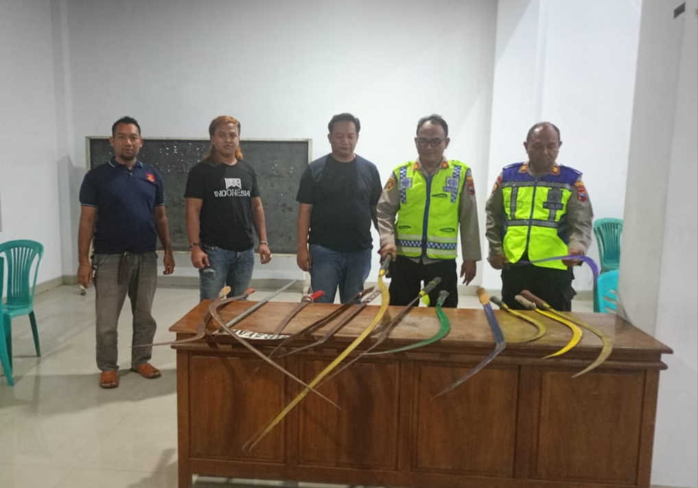 19 Remaja di Kudus Ngaku Kebal Bacok dan Berani Mati Melempem Ditangkap Polisi