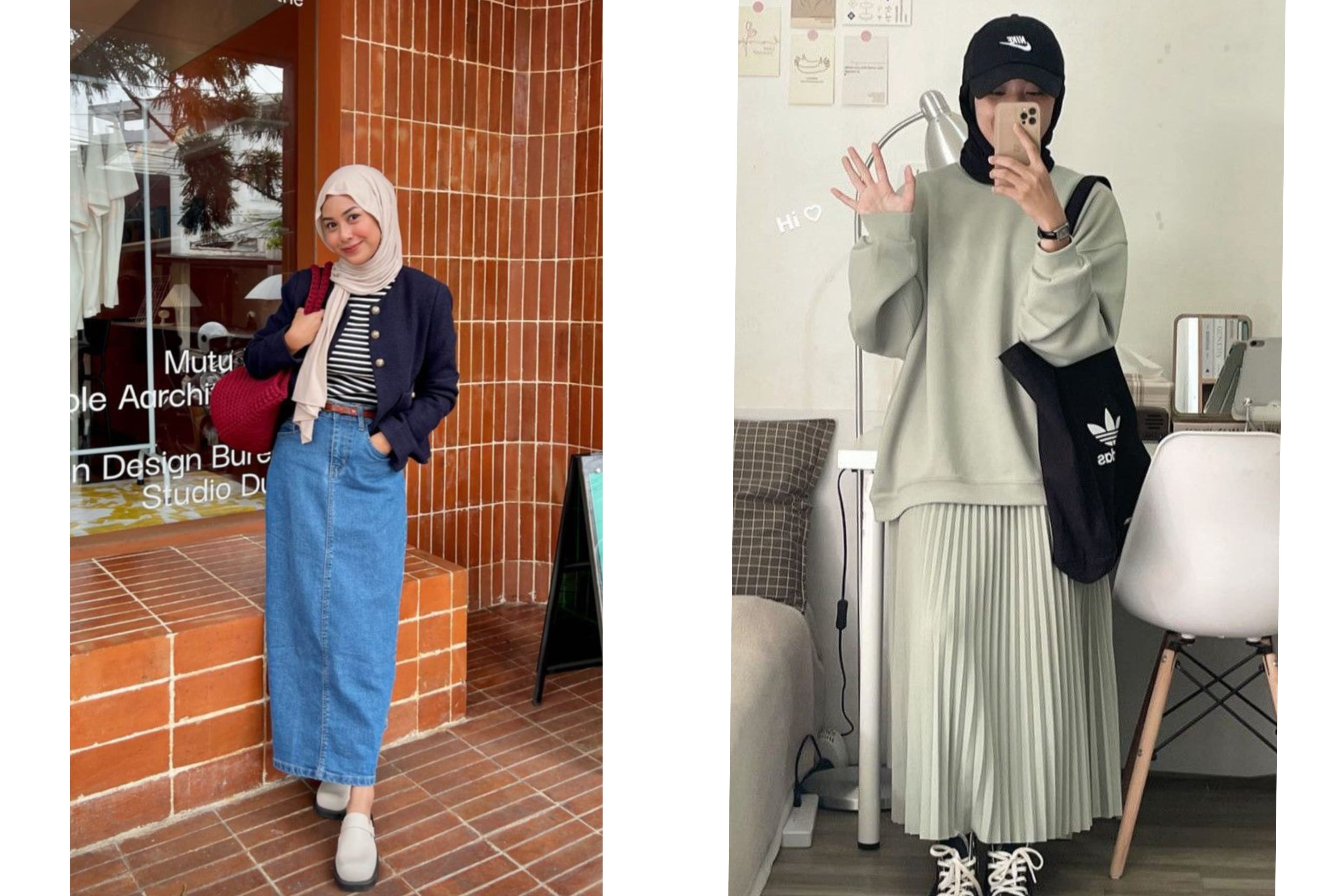 Trik Simpel Tampil Elegan di Hari Raya Idul Fitri dengan Rok Panjang