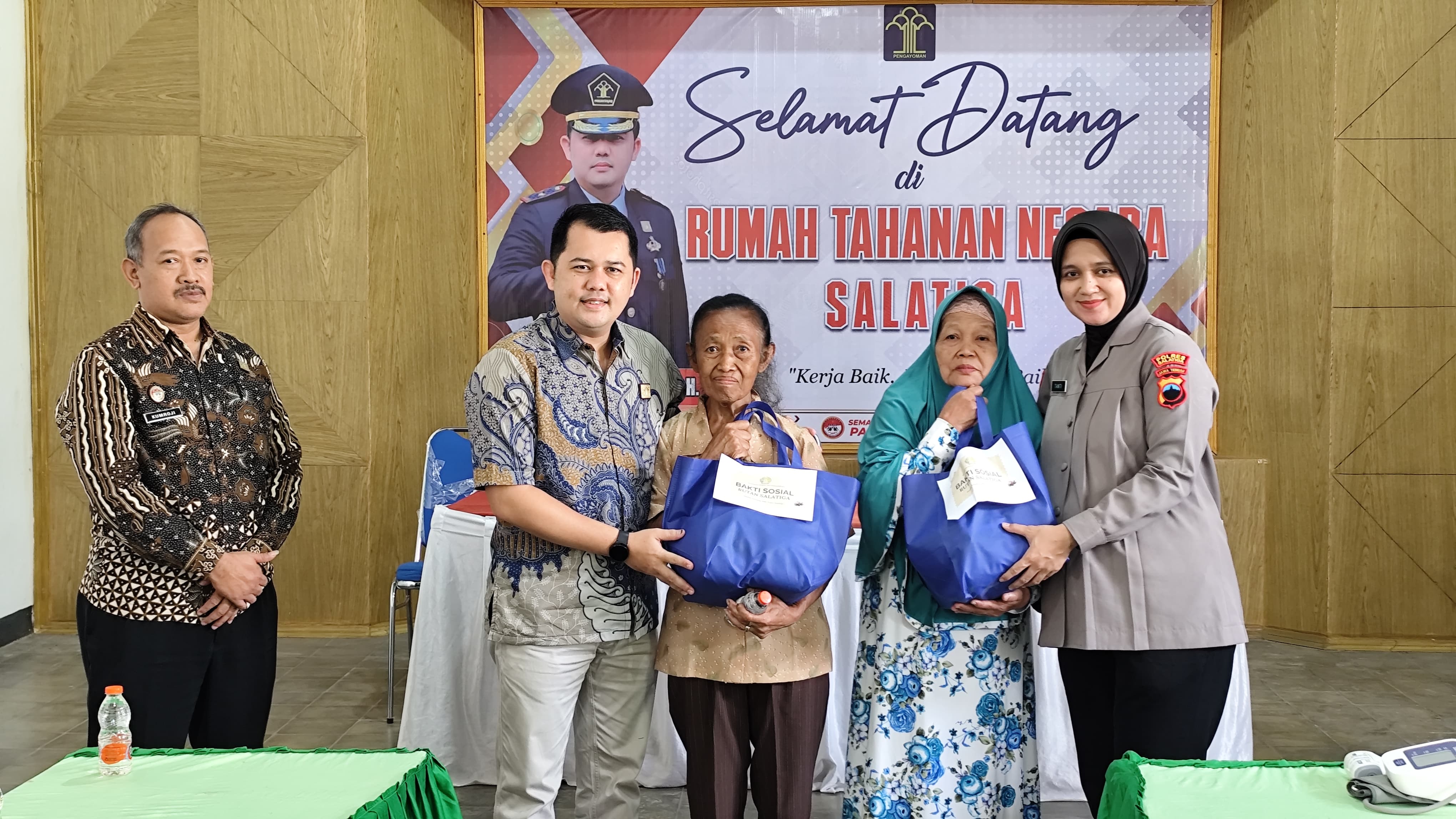 Gelar Aksi Sosial, Rutan Salatiga Cek Kesehatan Gratis Bagi Keluarga Warga Binaan