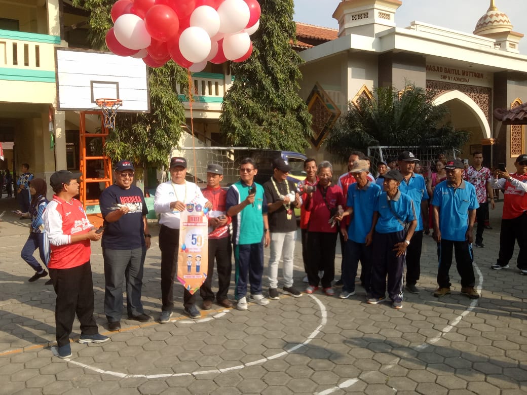 Semarak HUT ke-59 SMP Negeri 1 Adiwerna Kabupaten Tegal