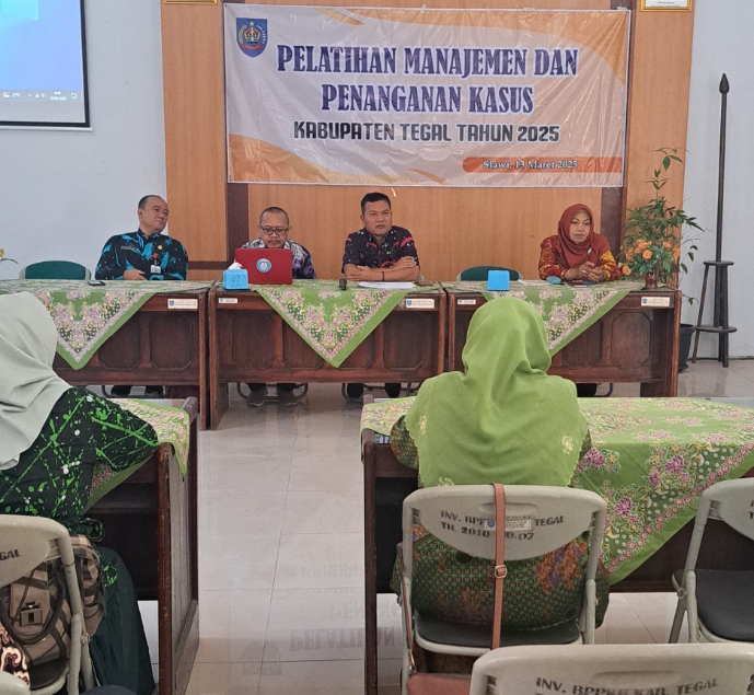 Gelar Manajemen  Kasus Penanganan Kekerasan Perempuan dan Anak di Kabupaten Tegal 