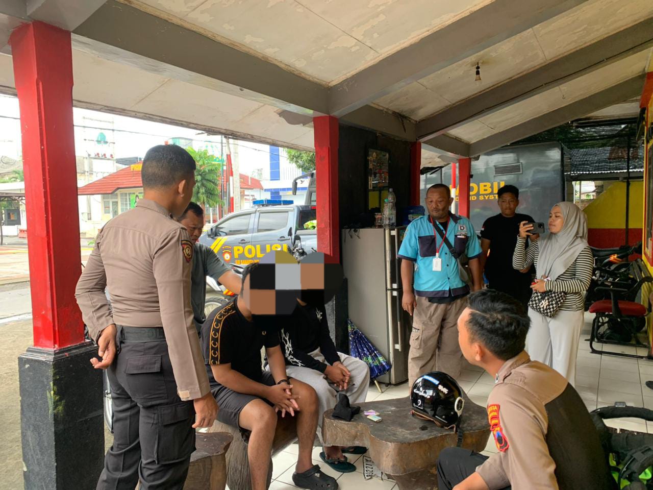 Aksi Pencurian Helm, Tim Sparta Polresta Solo Bergerak Cepat