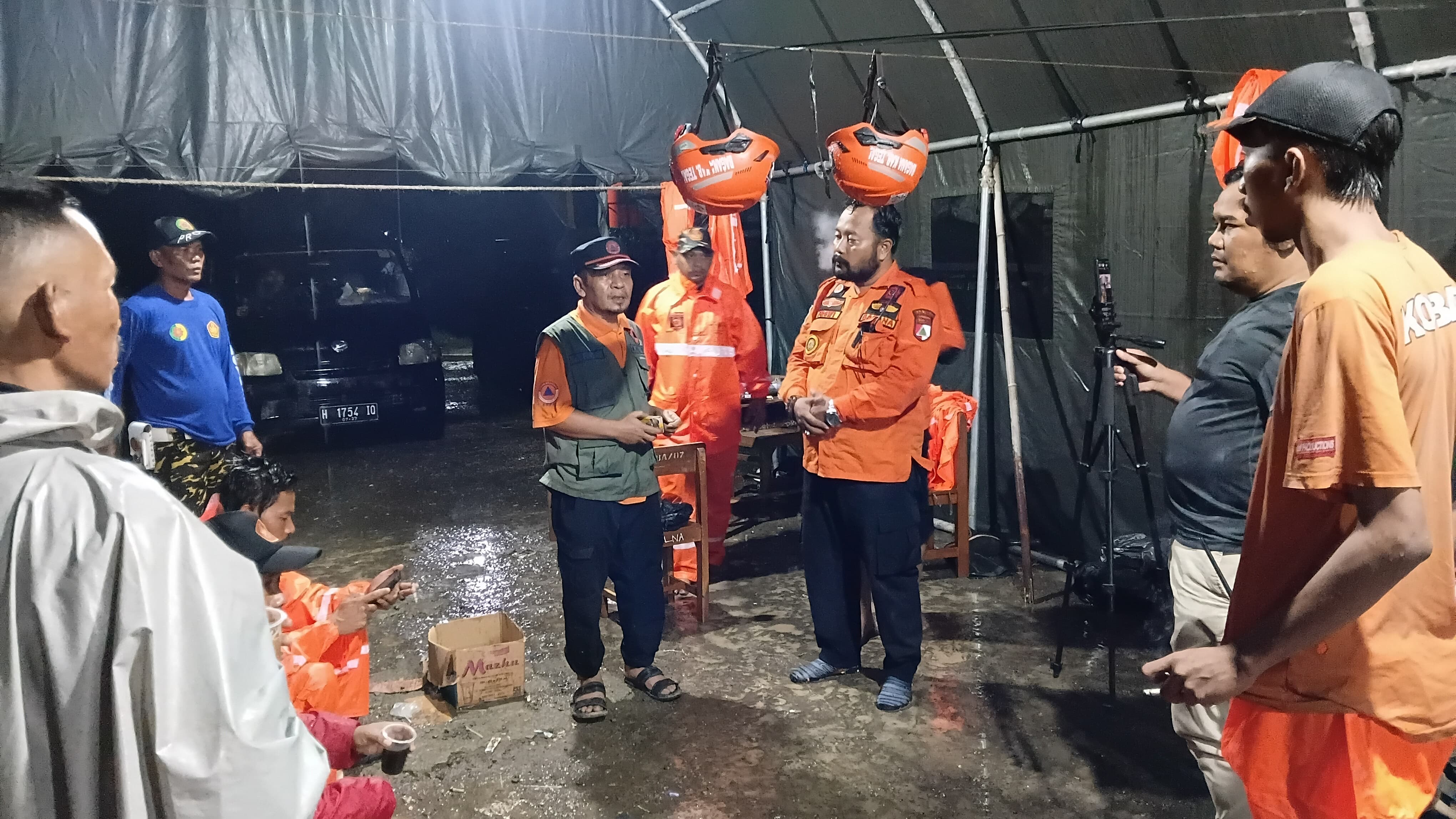  Hari Kelima Bencana Tanah Bergerak Padasari Tegal, 464 Rumah Rusak dan 2.425 Orang Mengungsi