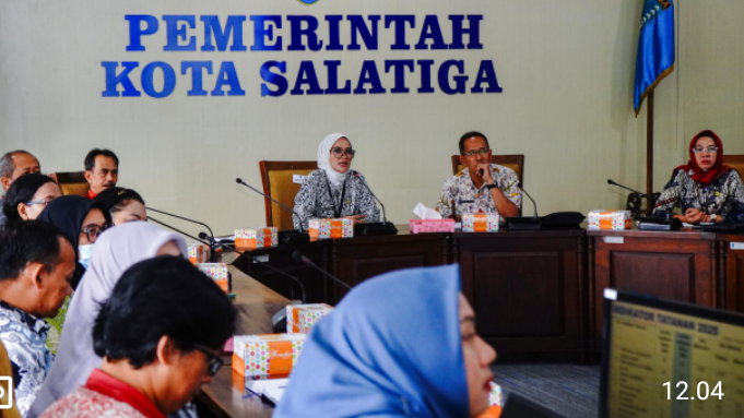 Rakor Kota Sehat Salatiga, Tiga Dinas Masuk Radar Skor Penilaian Belum Mencukupi