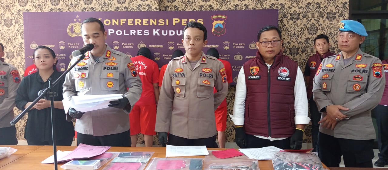 Sabu-sabu Mendominasi, Polres Kudus Bongkar Lima Kasus Narkoba Sepanjang Tahun 2025