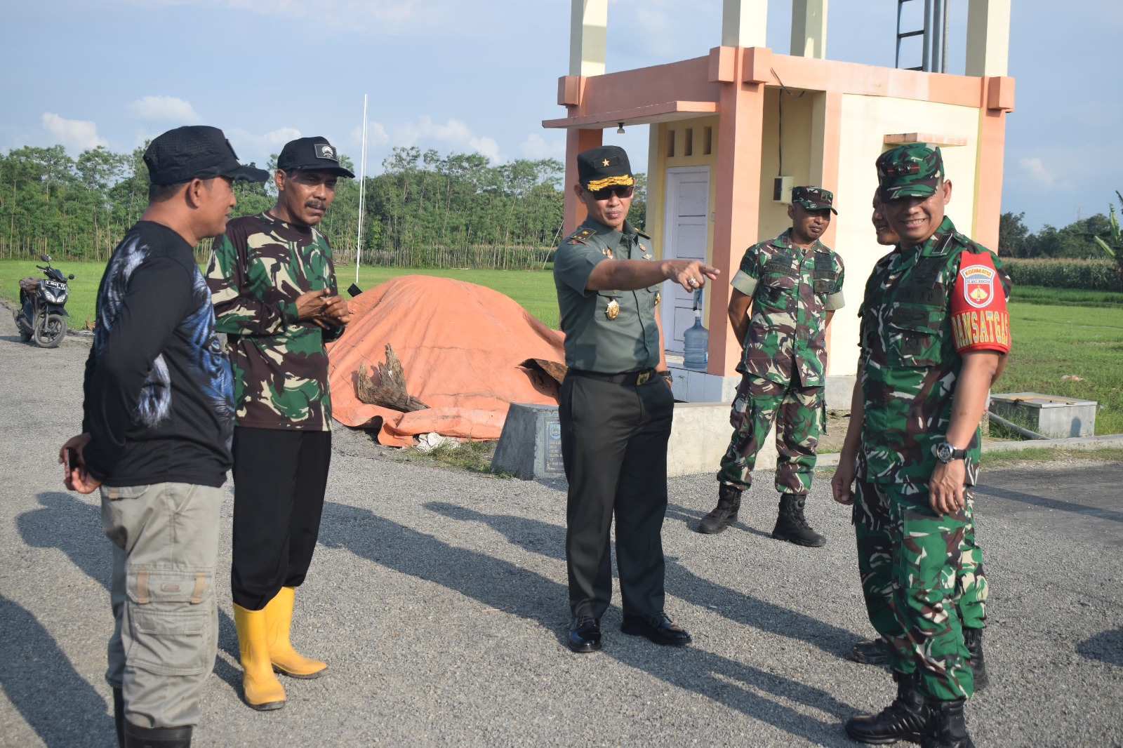 Irdam IV Diponegoro Tinjau Progres TMMD Kodim Tegal