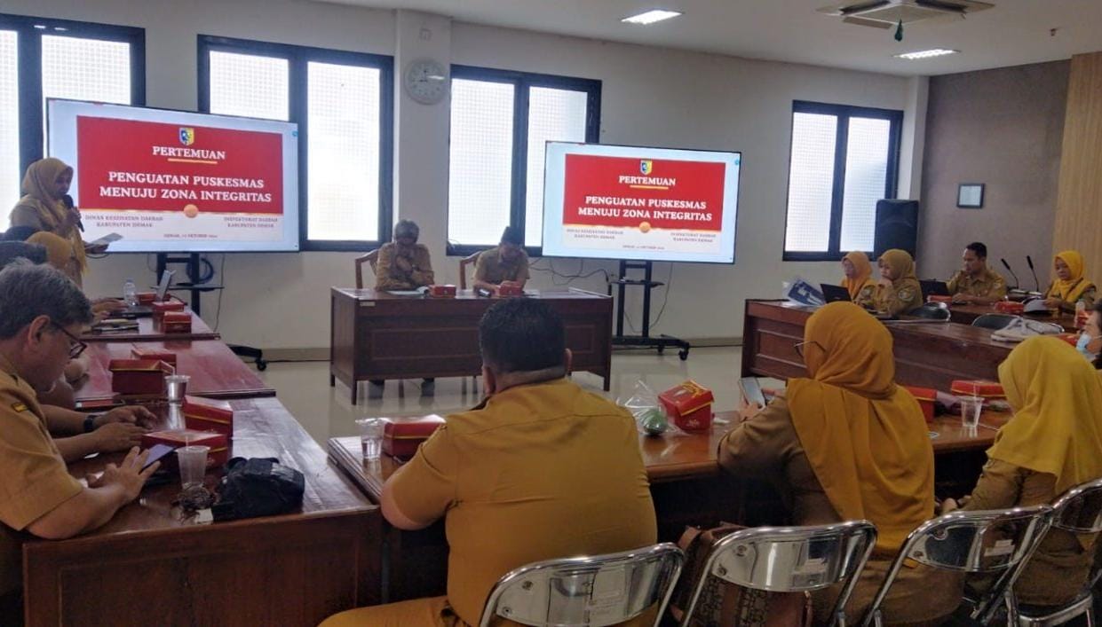 Dinkesda Demak Sentil 25 Puskesmas, Layanan Kesehatan Bersih Jadi Target