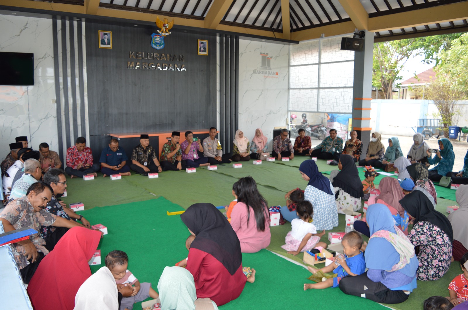 Disdikbud Kota Tegal Beri Tambahan Gizi Balita Stunting di Kecamatan Margadana