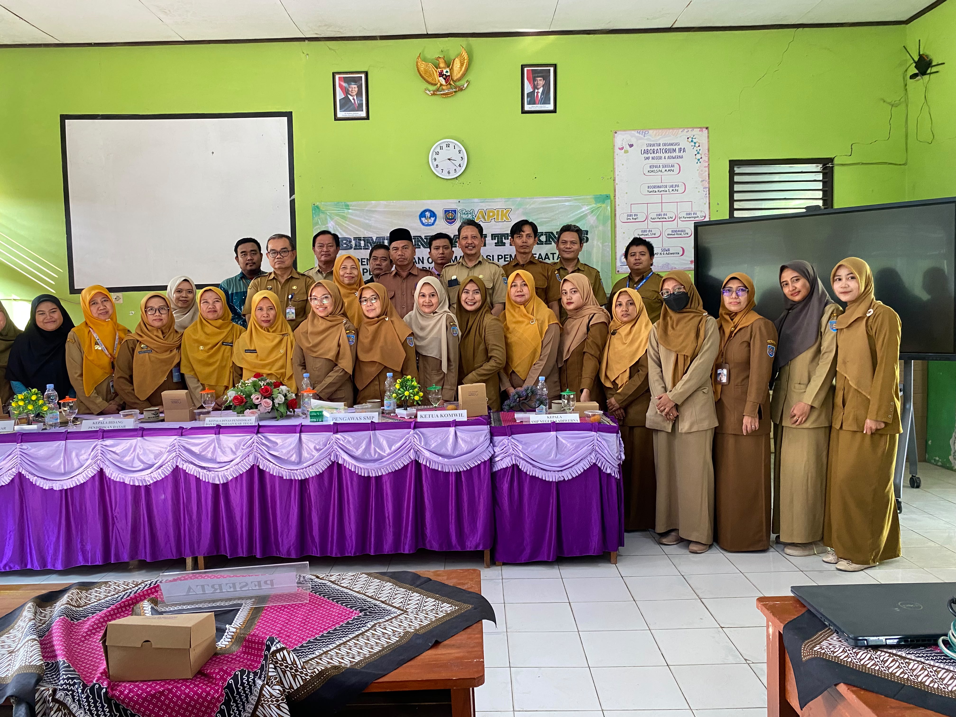 32 Guru SMP Di Tegal Digembleng Digitalisasi, Pembelajaran Dituntut Naik Kelas
